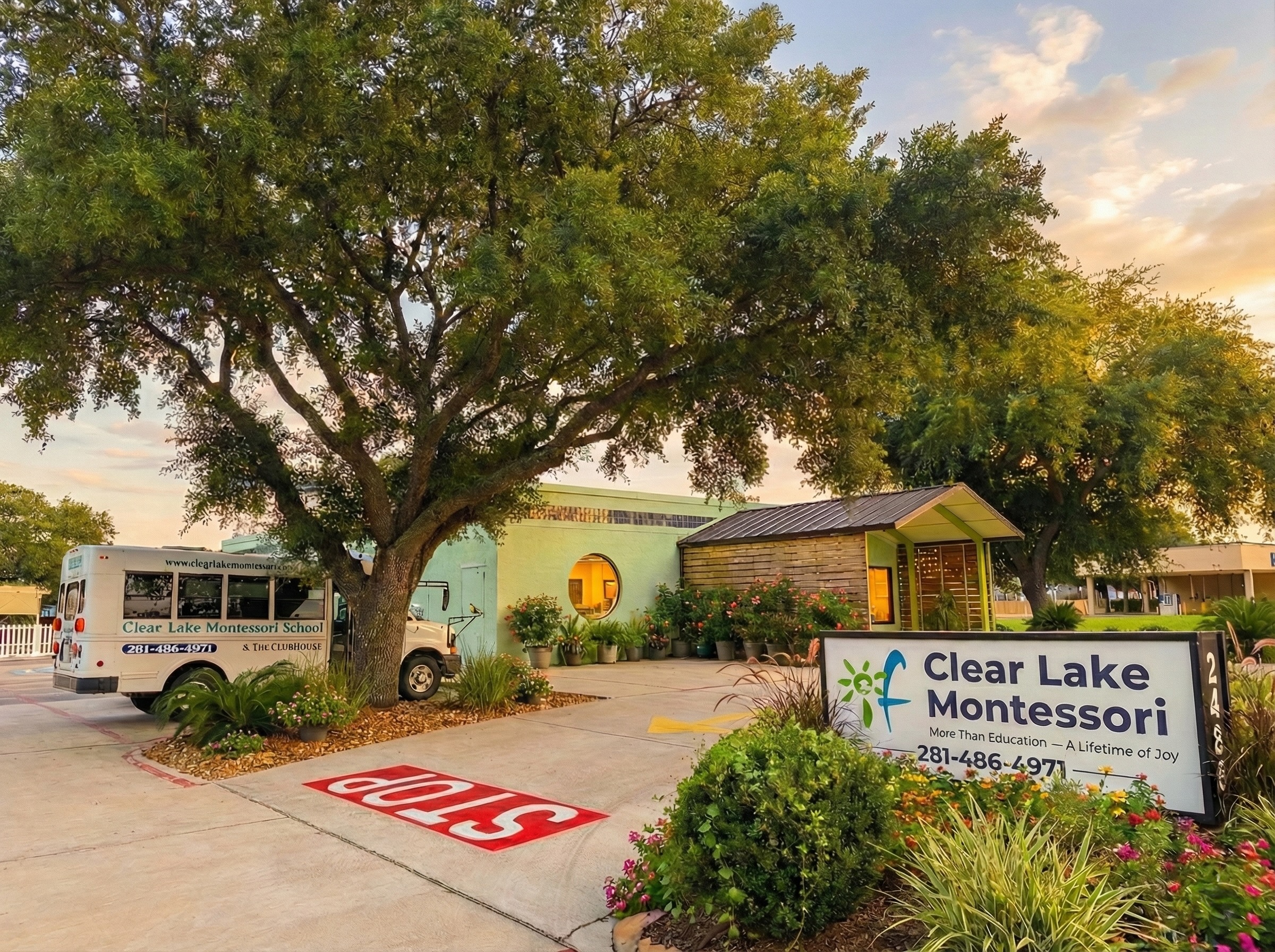 Clear Lake Montessori School Front